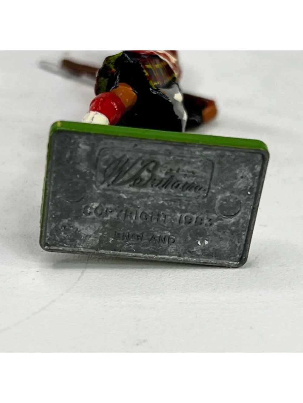 W. Britains Vintage Seaforth Highlander Collectible Metal Figurine From 1983